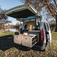 kit couchage voiture familiale modulable