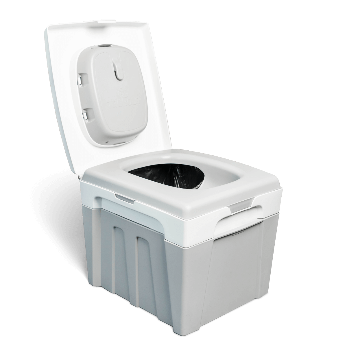Toilette pour les vans am&eacute;nag&eacute;s de chez Trobolo avec s&eacute;paration