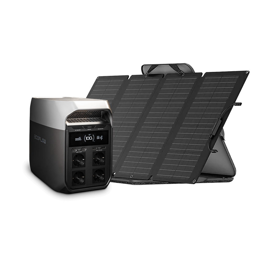 panneau solaire et batterie EcoFlow